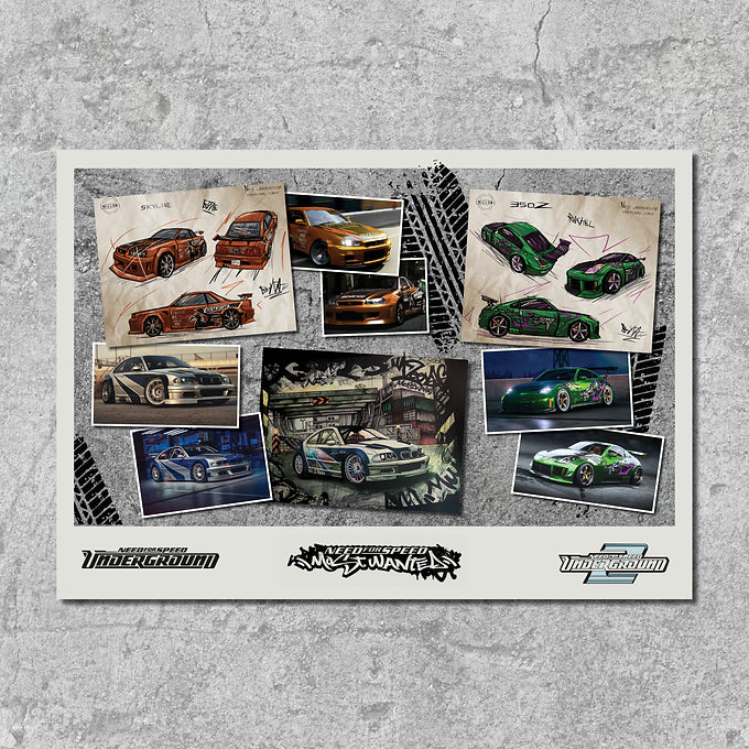 Need for Speed MW & UG Poster