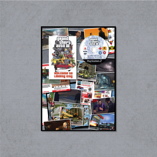 Grand Theft Auto III Collage Design